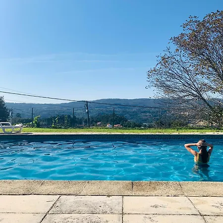 Paraiso No Campo - 10Pax, Com Piscina, Vistas Montanha E Vinhas